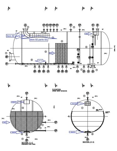 Internos para Separadores Multifásicos – Vista 5